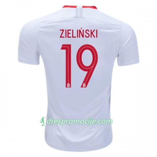 Poljska Dres Piotr Zielinski 19 Domaći Svjetsko prvenstvo 2018 Poljska Dres Piotr Zielinski 19 Domaći Svjetsko prvenstvo 2018